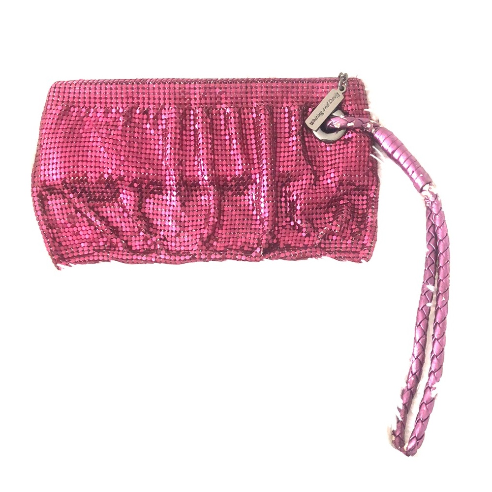 Whiting & Davis Pink Clutch